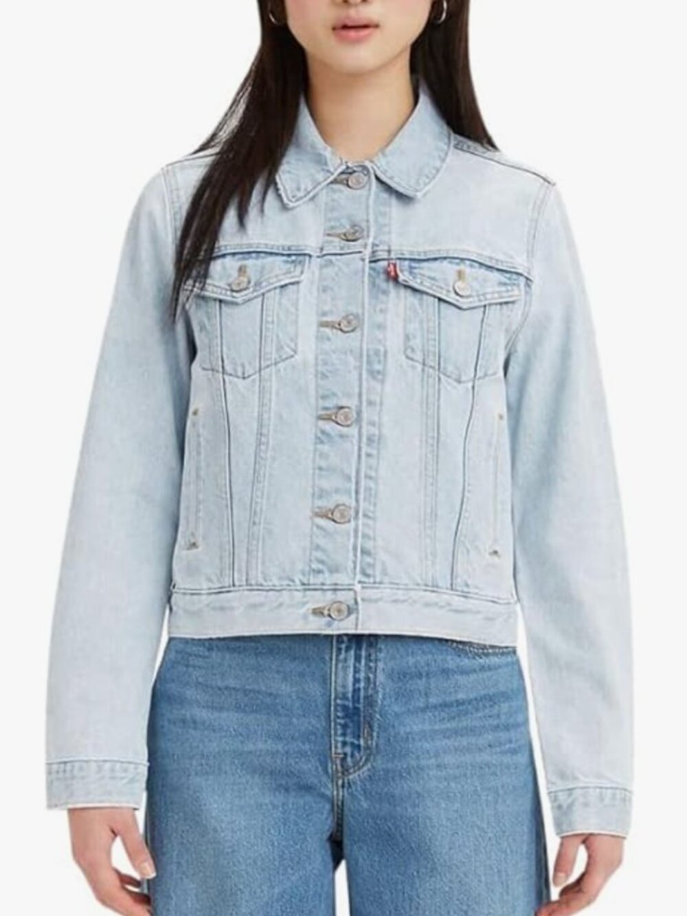 Levi's Light Wash Denim Trucker Jacket